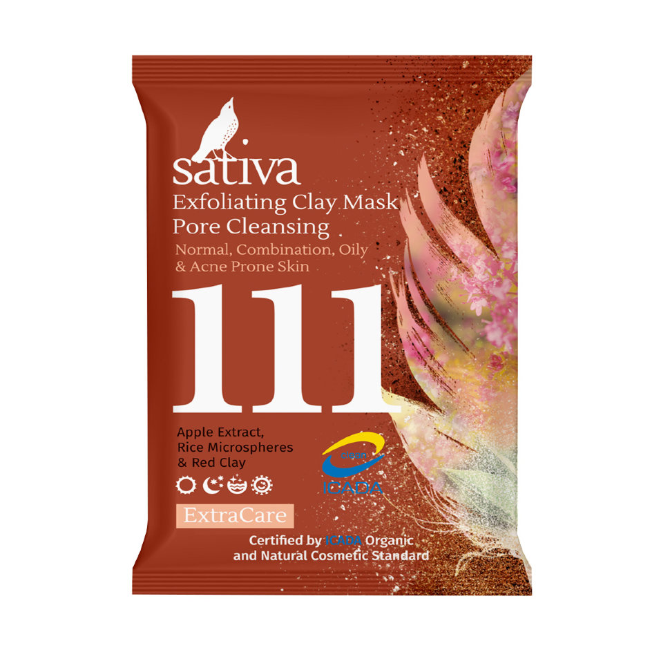 Sativa №111 Маска-гоммаж для очищения пор, 15 гр