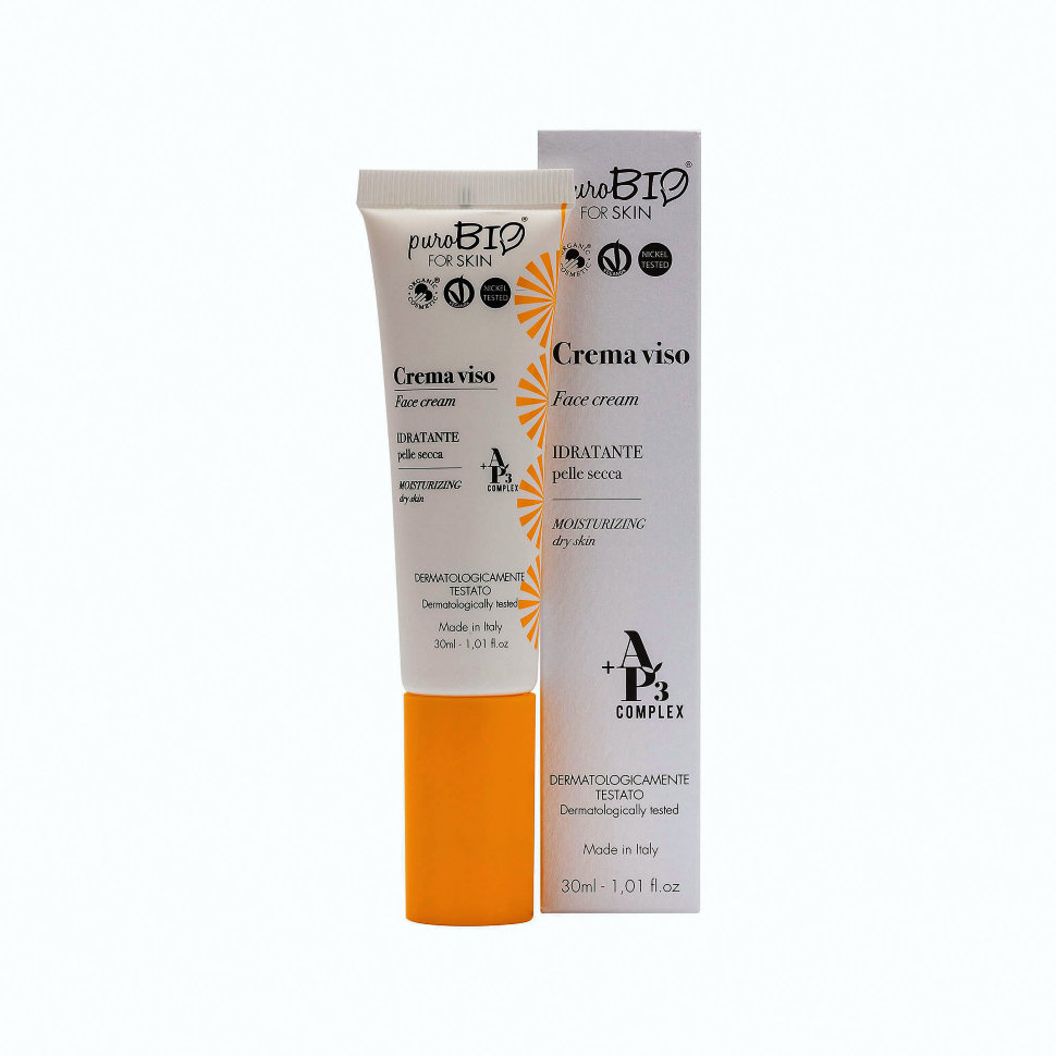 PuroBio - Крем для сухой кожи/Face Cream moisturizing for dry skin, 30мл