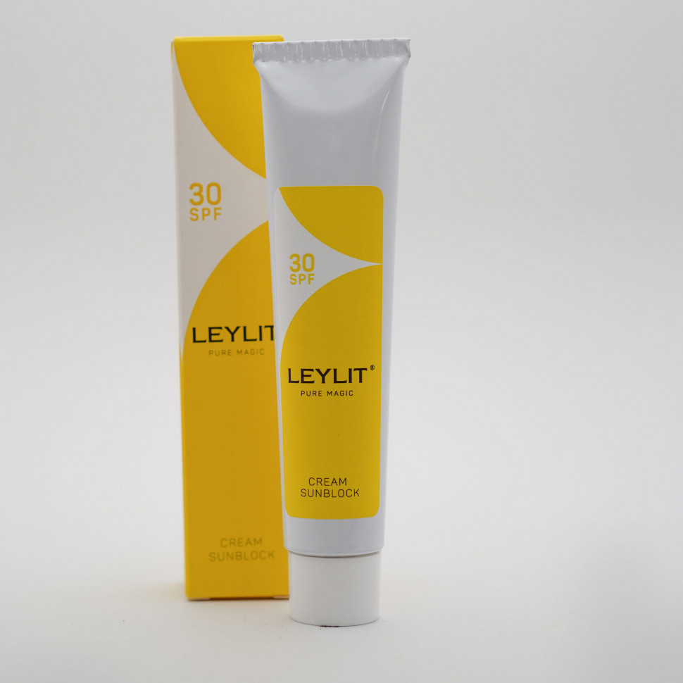 LeyLit Крем солнцезащитный Cream SunBlock SPF 30, 50 мл