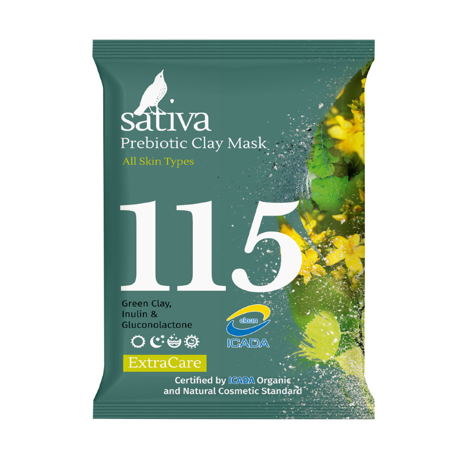 Sativa №115 Маска минеральная с пребиотиком 15 г