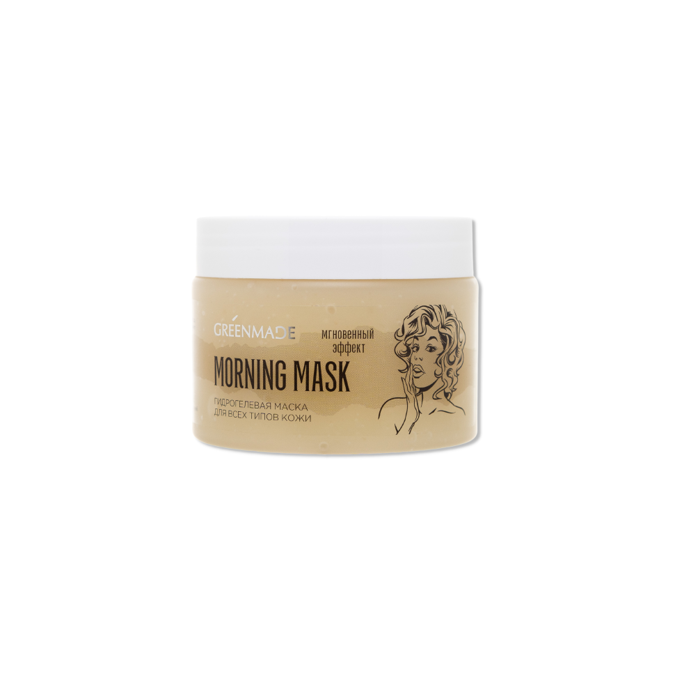 Greenmade Маска для лица Гидрогелевая Morning Mask, 150 мл