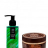 Nano Organic - Комплект для окрашенных волос: Ковошинг и Защитный бальзам