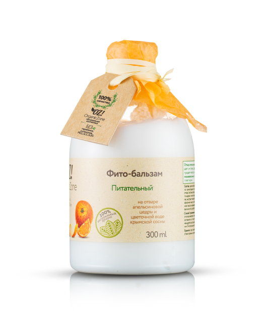 OrganicZone Фито-бальзам для волос "Питательный", 300 мл