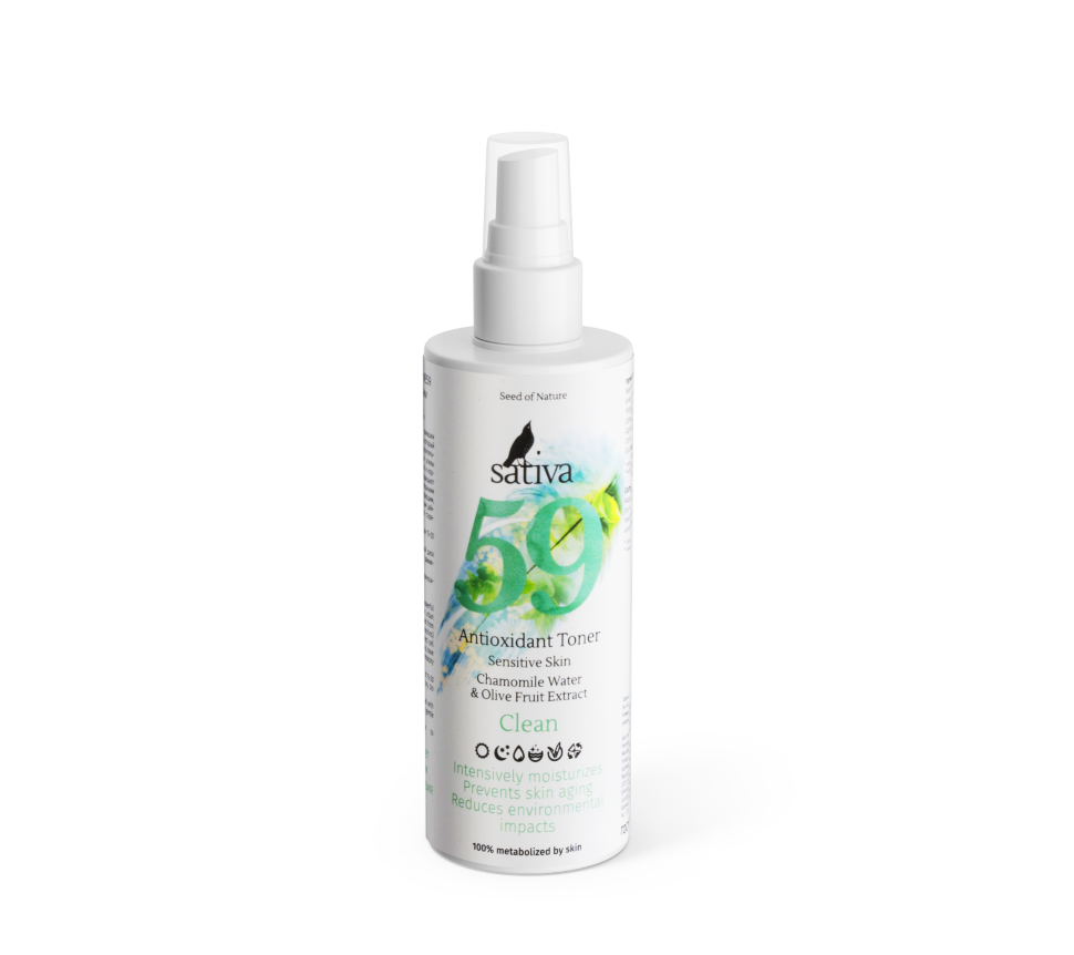 Sativa №59 Тоник для лица антиоксидантный, 150 мл