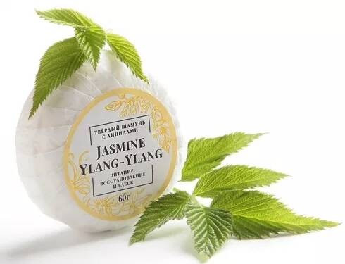 Blagovkus Твердый шампунь для волос "Jasmine & Ylang-Ylang", 60 гр