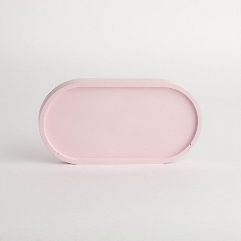 SmoRodina - Бетонная подставка для хранения "Розовая дымка"