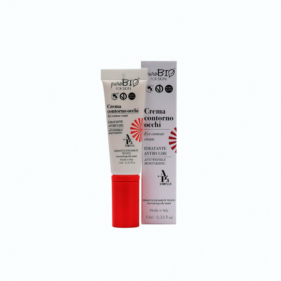 PuroBio - Крем для кожи вокруг глаз/Eye Contour cream anti-wrinkle moisturising, 10мл